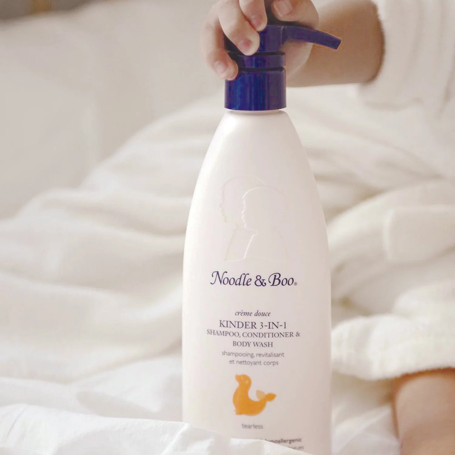 Kinder 3-In-1 Shampoo, Conditioner & Body Wash - Image 3